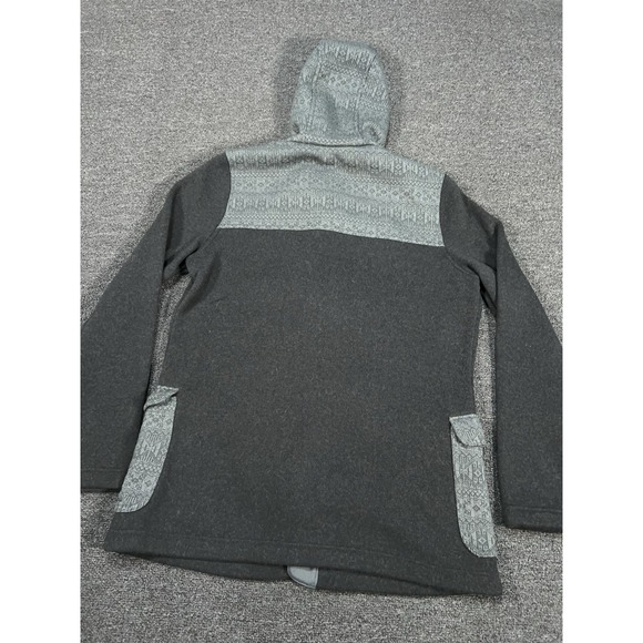 Patagonia Better Sweater Icelandic Coat Women's XL Black Aztec Toggles Duffle - Picture 2 of 11